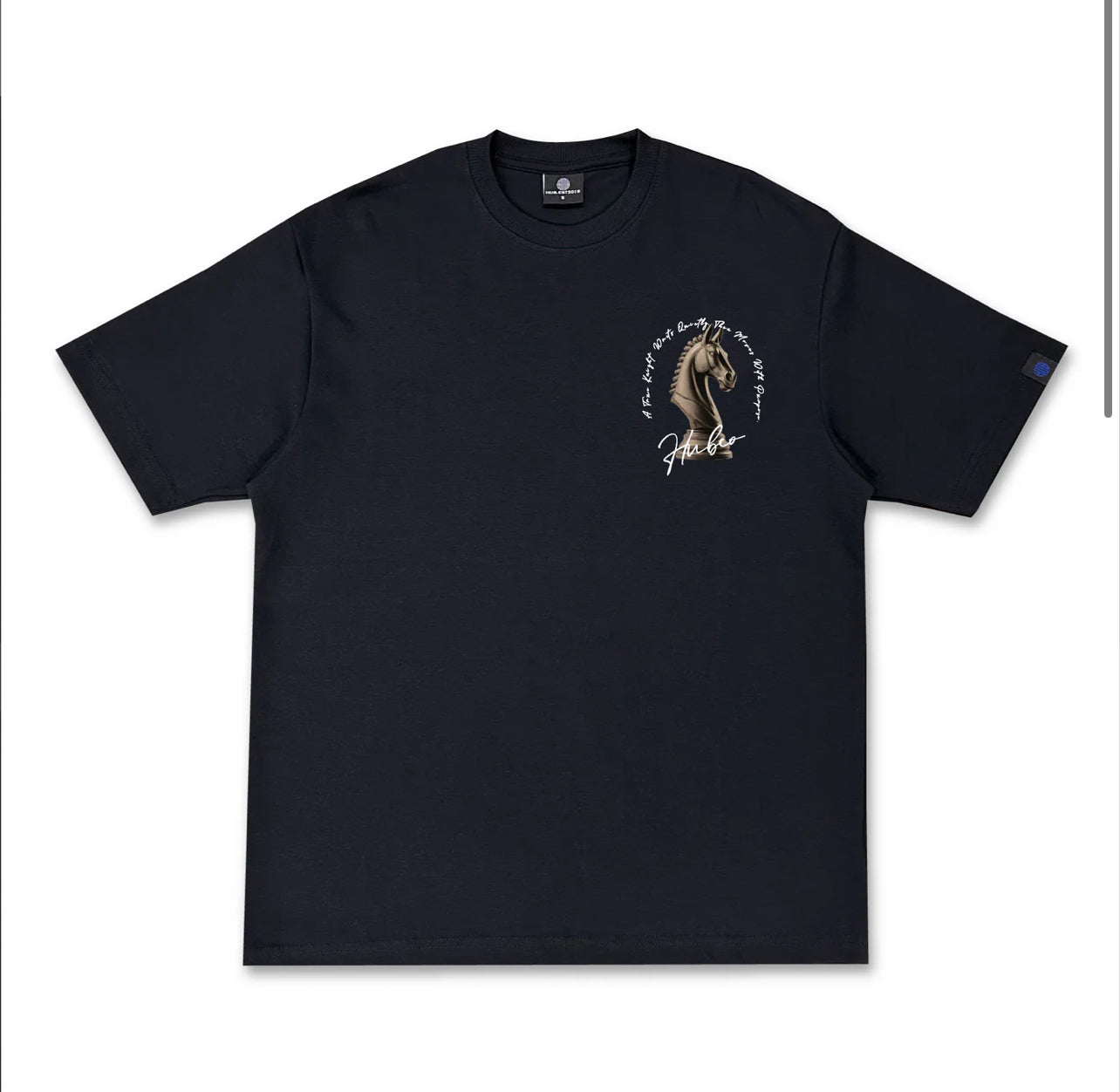 HUBCO KNIGHT MOVE TEE BLACK