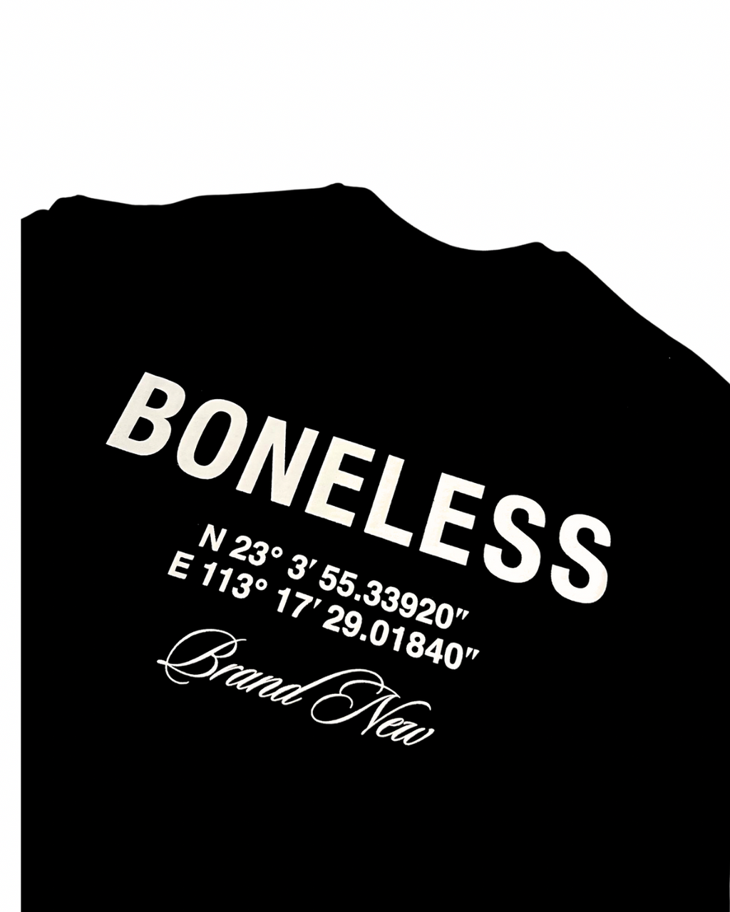 BONELESS GEOGRAPHIC SWEATER BLACK