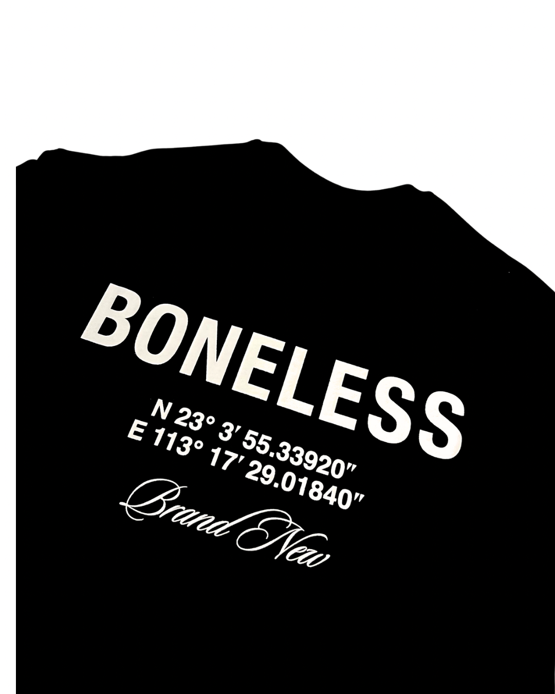 BONELESS GEOGRAPHIC SWEATER BLACK