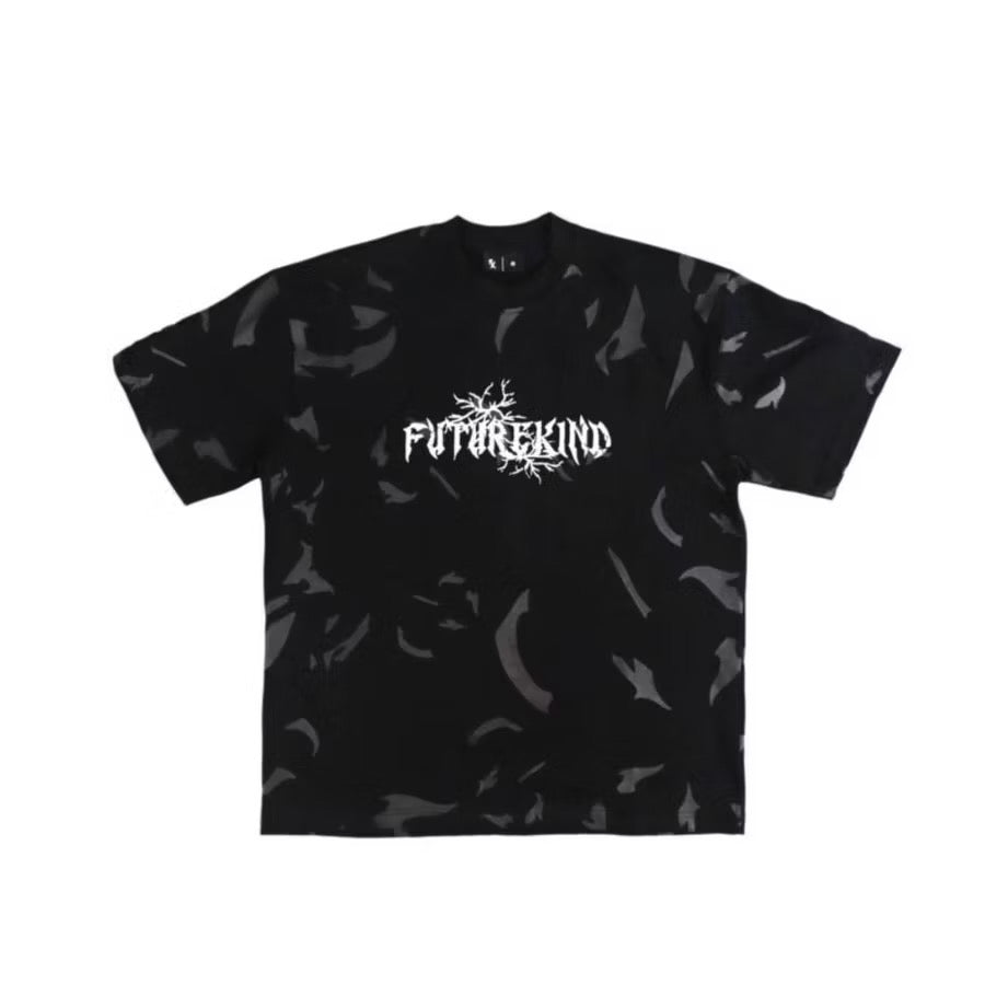 FUTURE KIND TIME CRACK ESSENTIAL BLACK TEE