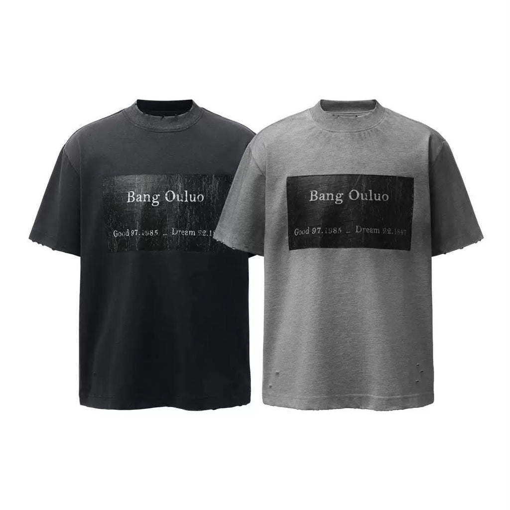 BANGOULUO GOOD 1985 TEE GREY