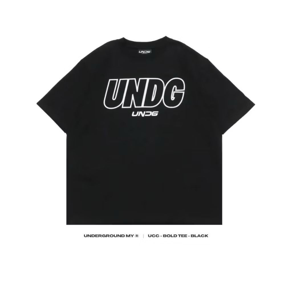 UNDG BOLD TEE BLACK