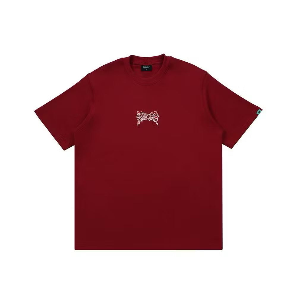 EGLAF FLAMES BASIC RED TEE