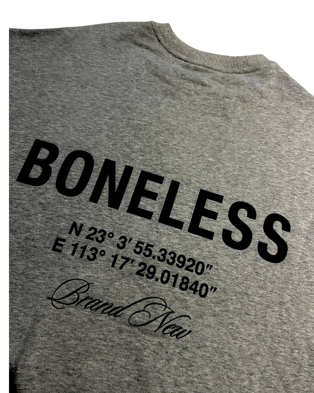 BONELESS GEOGRAPHIC SWEATER GREY