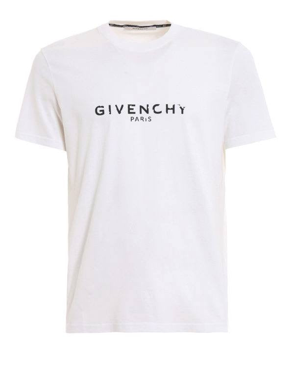 Givenchy logo-print cotton t-shirt white (Slim-Fit)