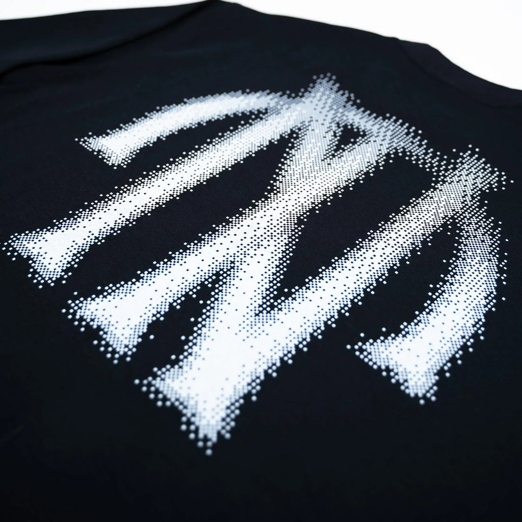 TNTCO FADING LOGO LONG SLEEVE TEE BLACK
