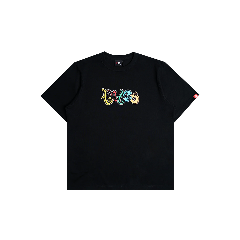 TNTCO VIVID LOGO TEE BLACK