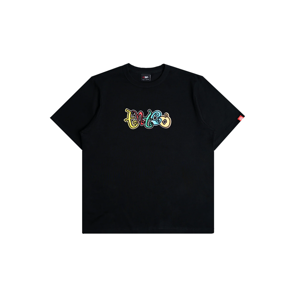 TNTCO VIVID LOGO TEE BLACK