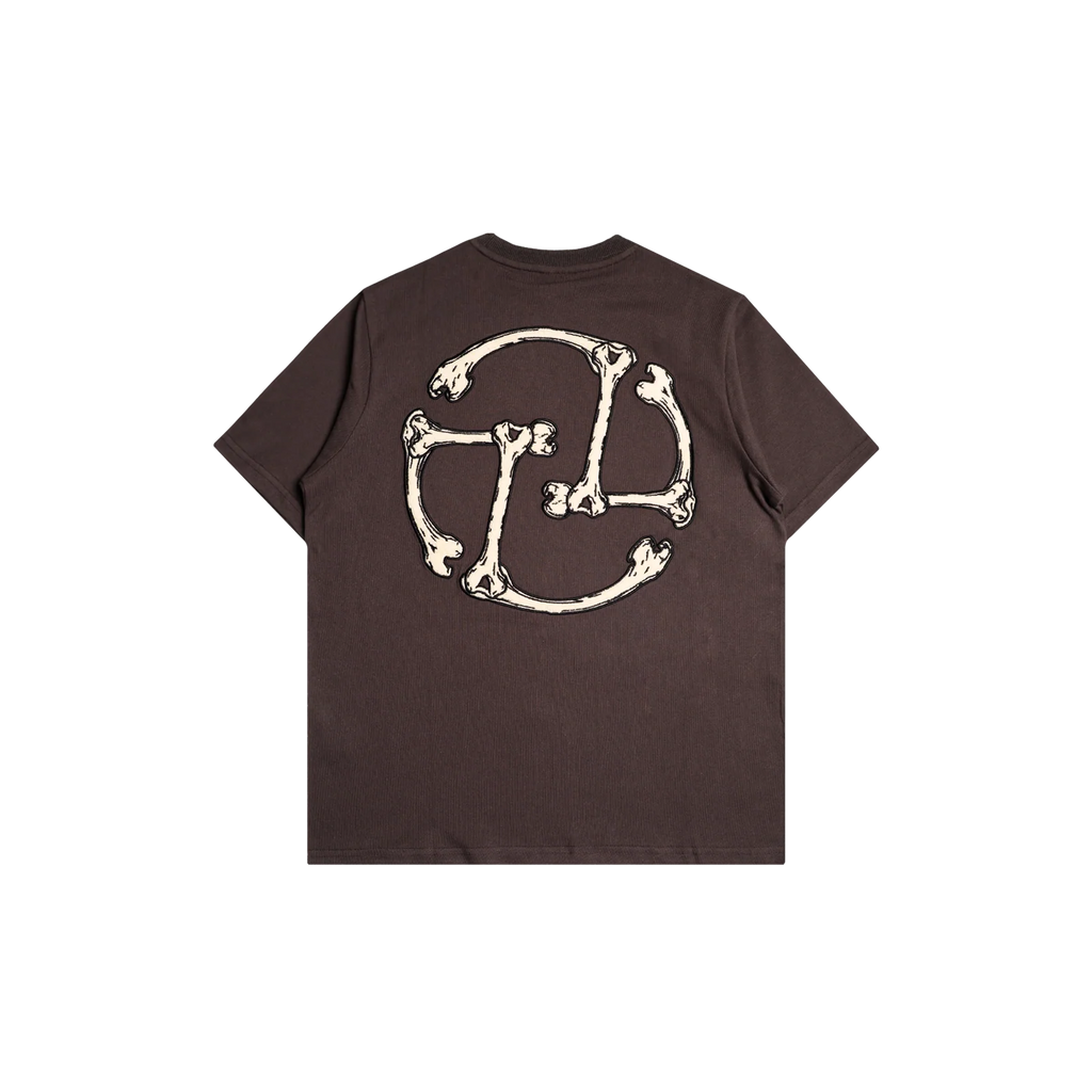 TNTCO SS26 Skeleton Logo Tee (DARK GREY)