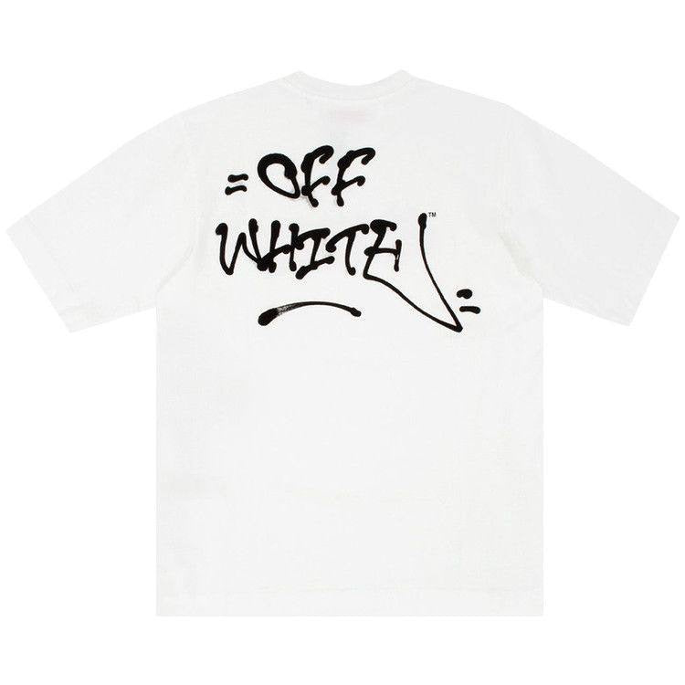 White Neen Graffiti Skate T-shirt White