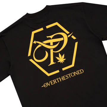 Stoned x OTP : Hexagon Pitchcam Tee Black