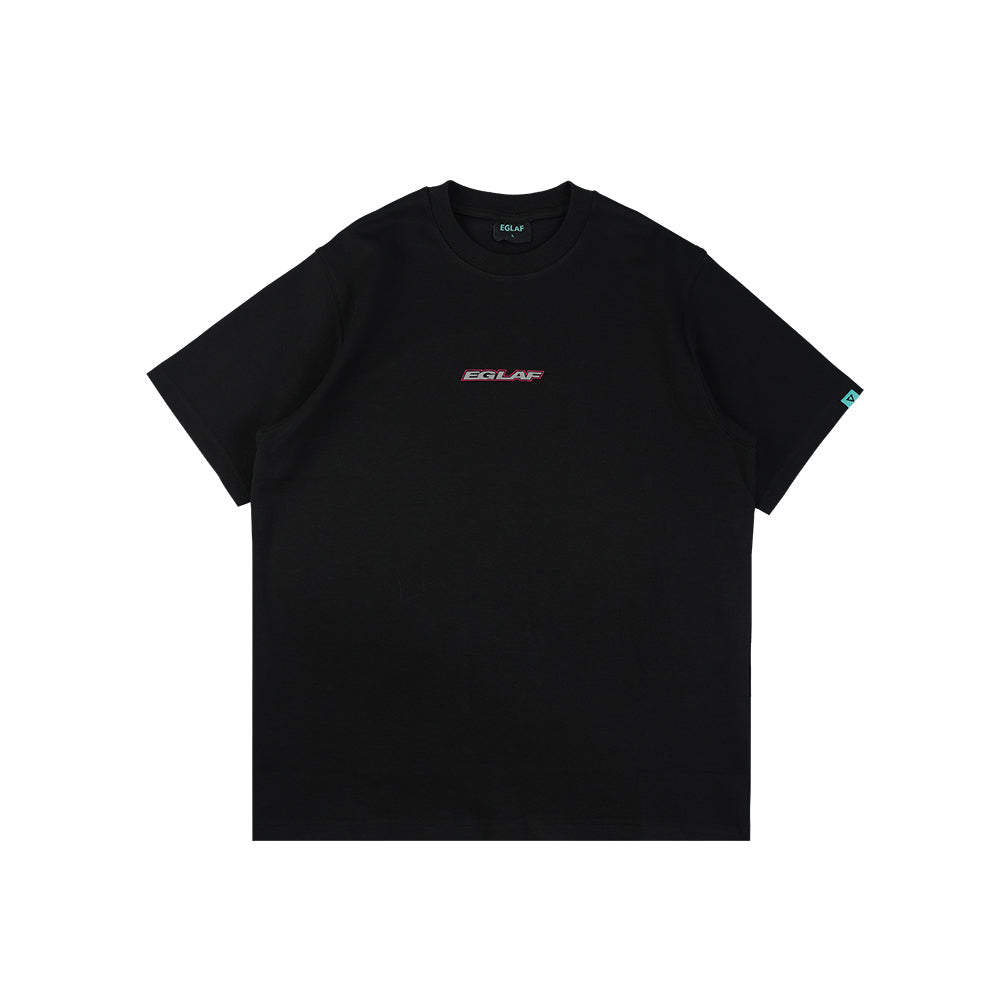 EGLAF BASIC26 TRIANGLE TEE BLACK