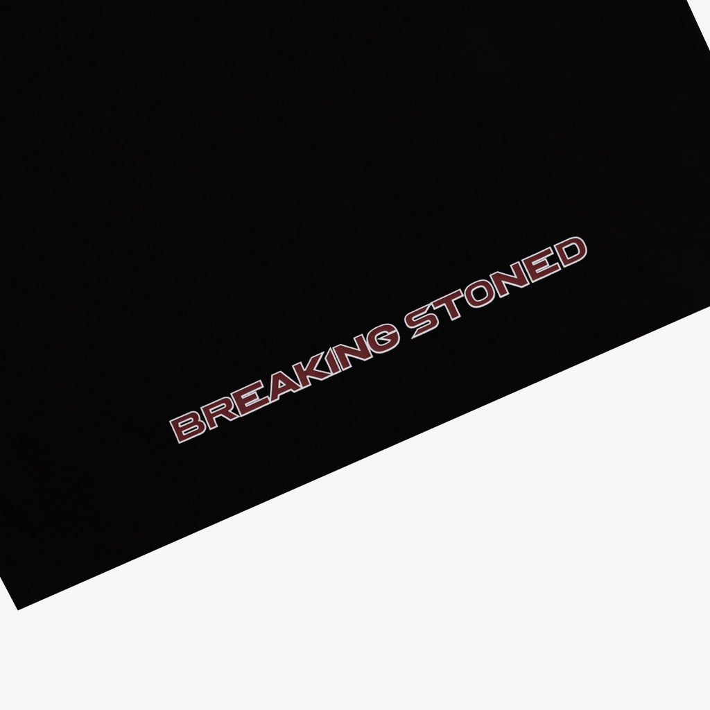 STONED&CO : MOTORSPORT OVERSIZED TEE BLACK