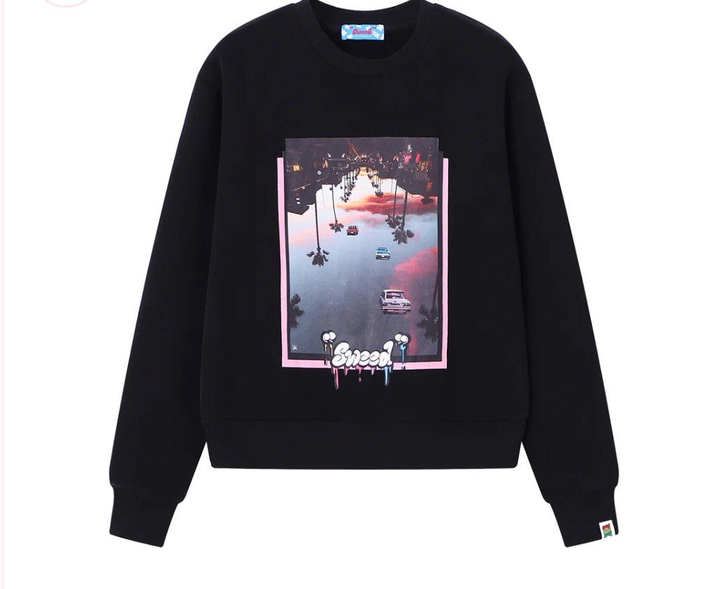 SWEED IRIEWATA x SWEED SWEATER BLACK
