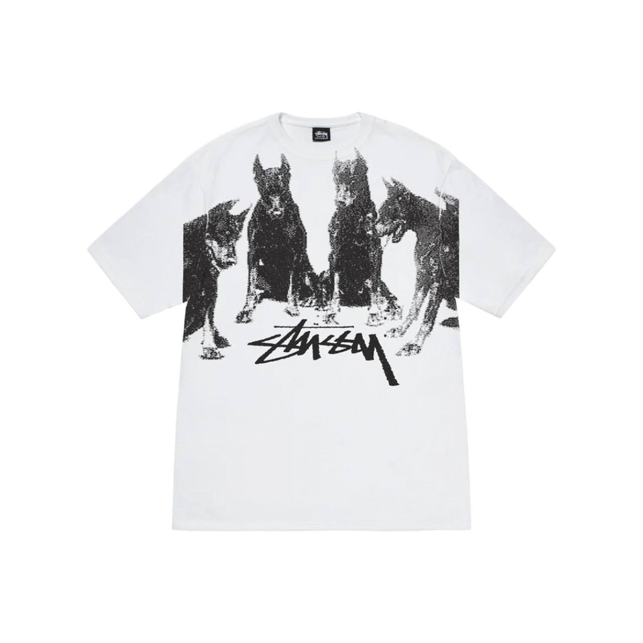 Stüssy Dobermans Tee White