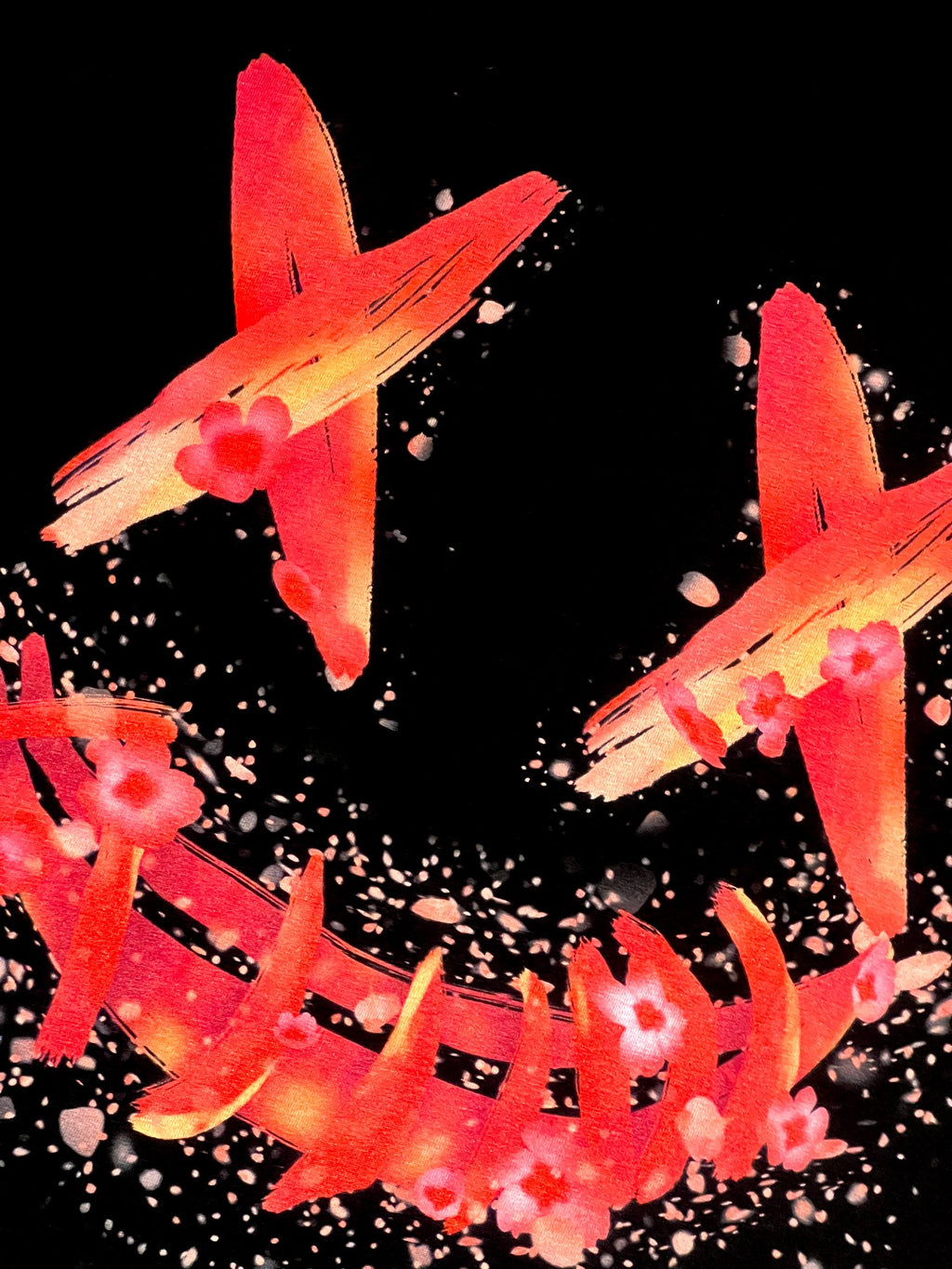 PARODY SMILEY FACE DESIGN 021 BLACK T SHIRT