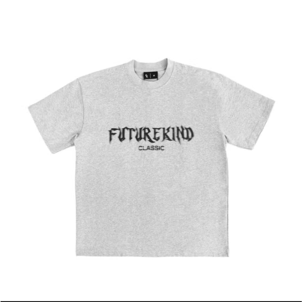 FUTURE KIND CLASSIC LIGHT GREY TEE