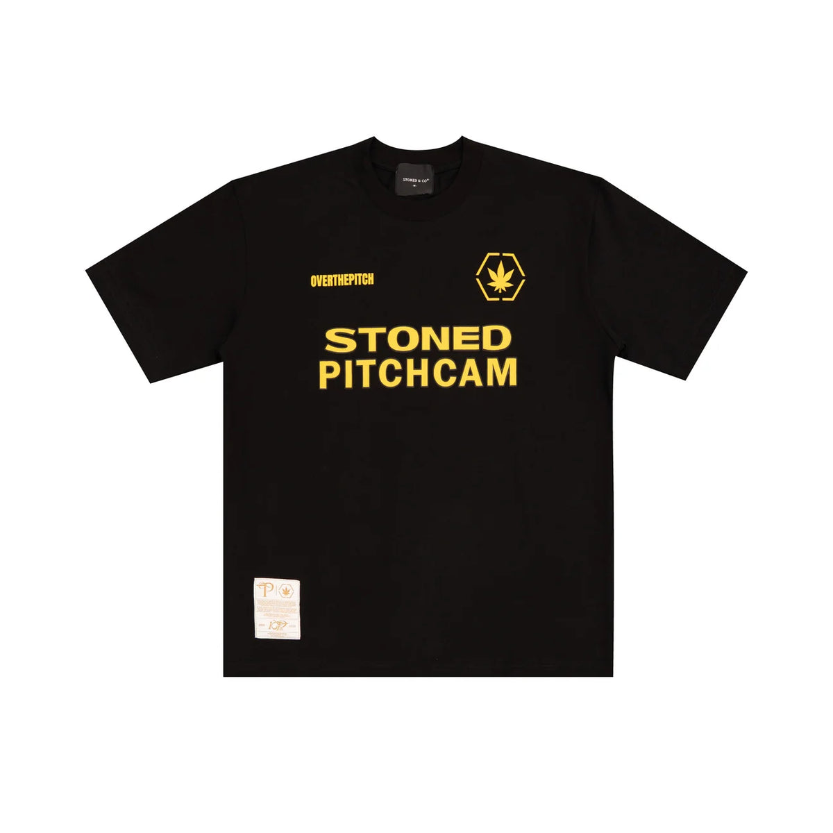 Stoned x OTP : Hexagon Pitchcam Tee Black