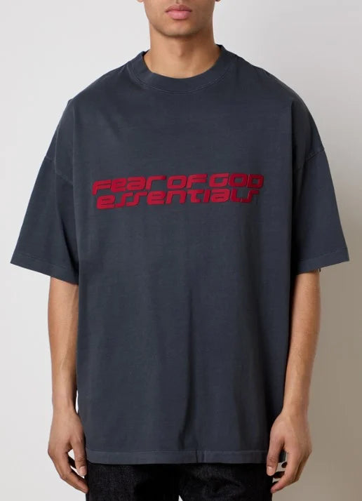 ESSENTIALS FOG25 : 90's TEE IRON GREY