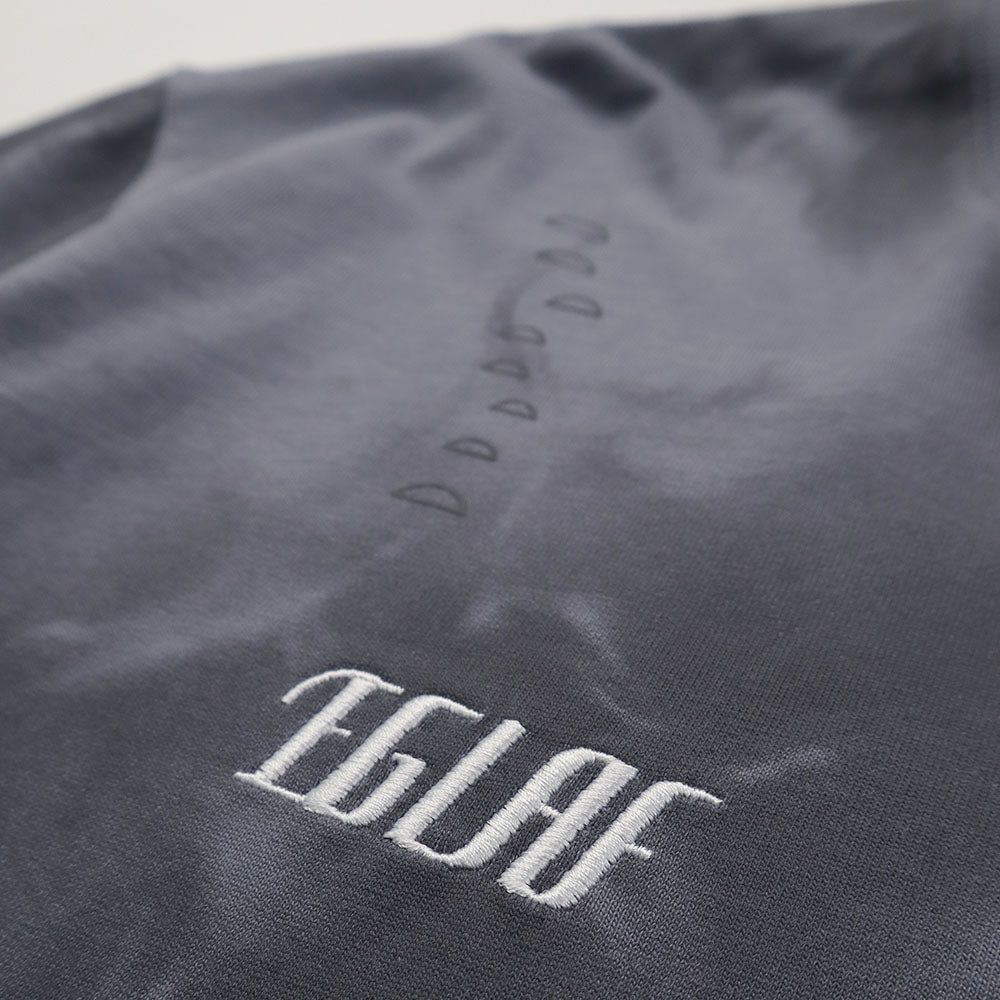 EGLAF Badges Boxy Tee (Cool Grey)