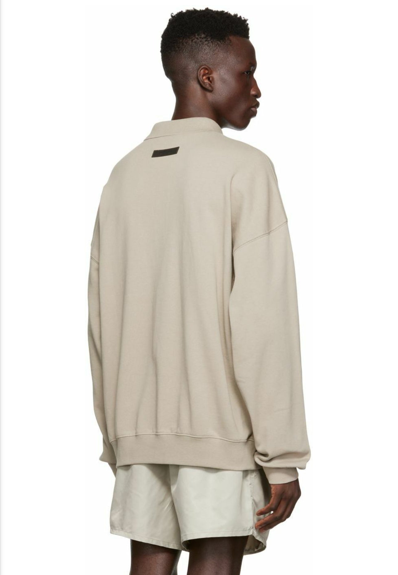 Fear of God Essentials Long Sleeve Polo Seal