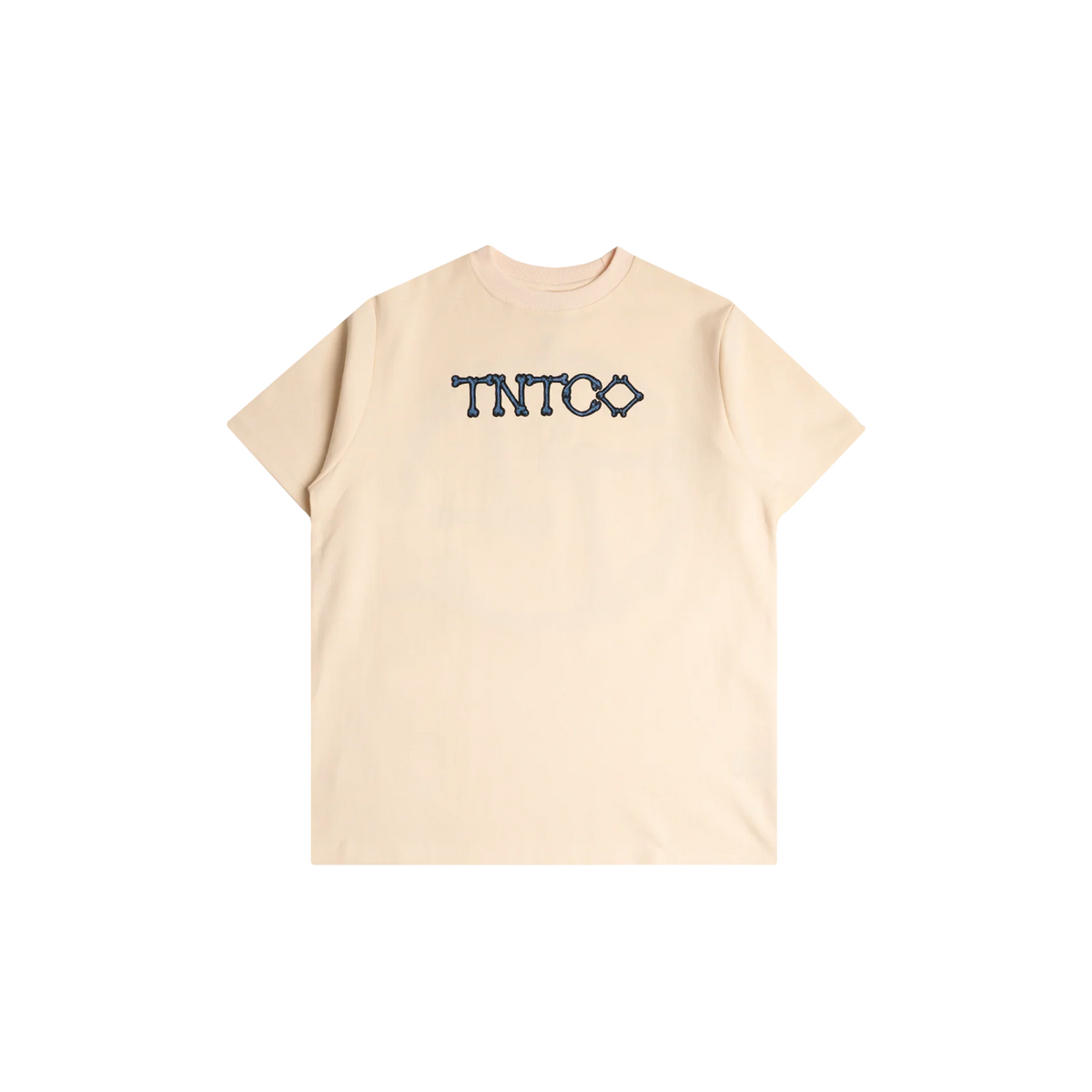 TNTCO SS26 Skeleton Logo Tee (Beige)