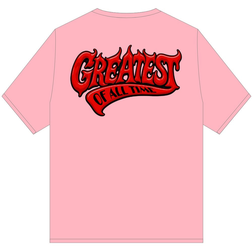 GOAT INFERNO TEE SHIRT PINK