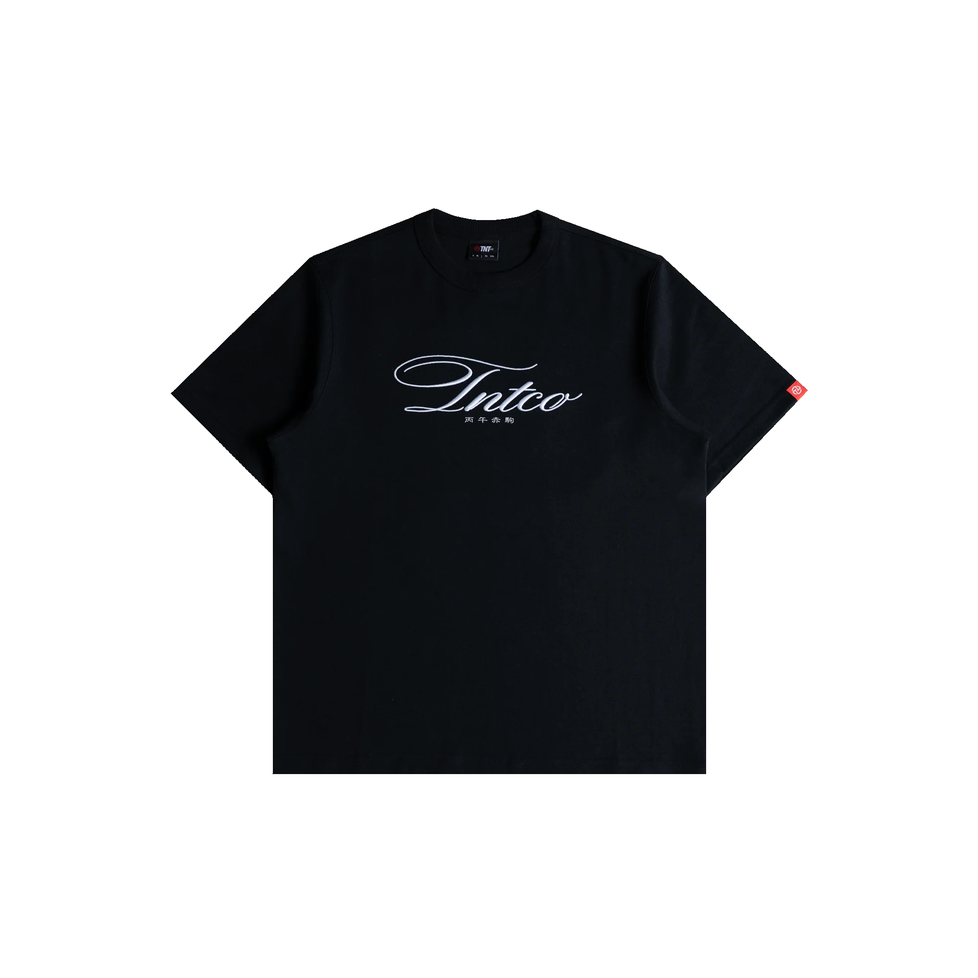 TNTCO CLOUDY HORSE TEE BLACK