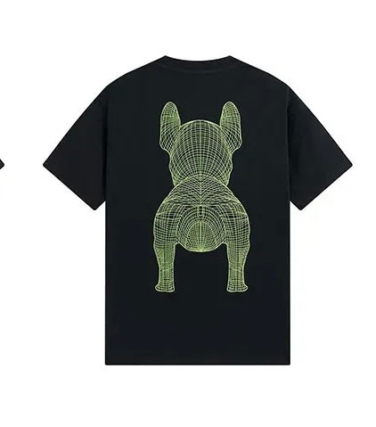 Lifework Big Radog Green Black Tee