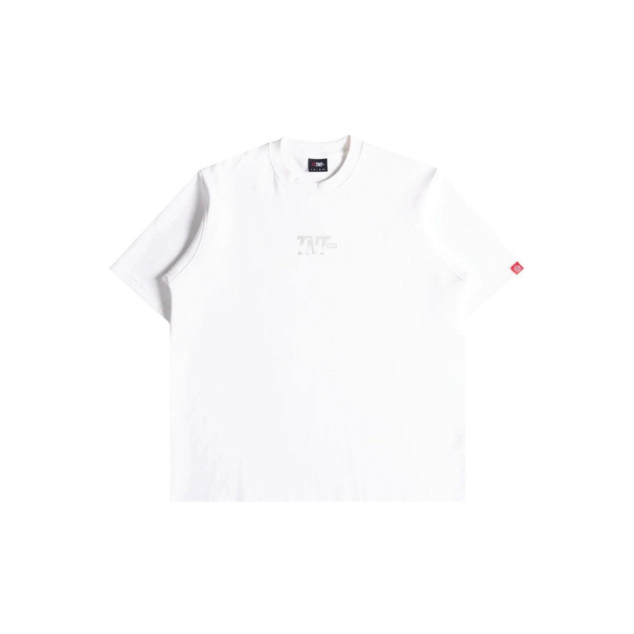 TNTCO TEXTURED LOGO TEE WHITE