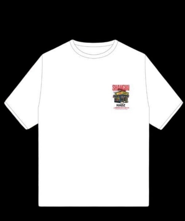 HADZ 11 WHITE TEE