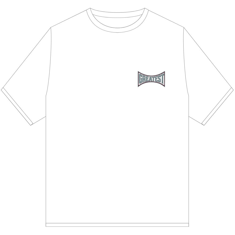 GOAT RING BANNER T SHIRT WHITE