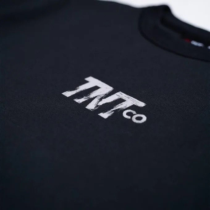 TNTCO TEXTURED LOGO TEE (BLACK)