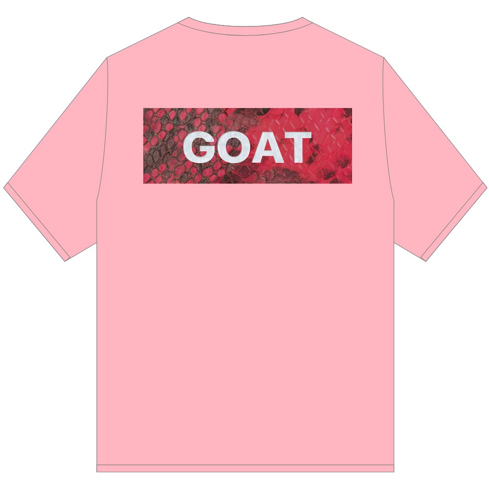 GOAT PHYTON BAR T SHIRT PINK