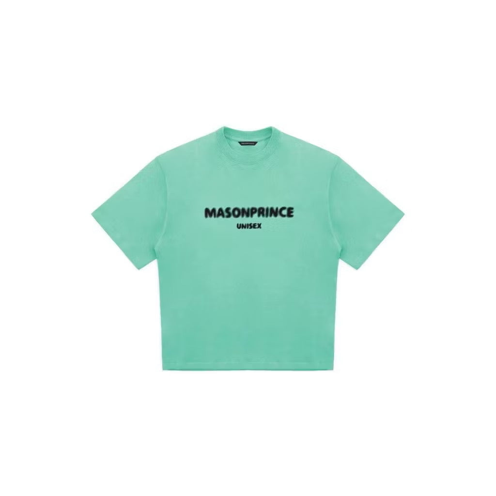 MASONPRINCE BASIC UNISEX FRONT LOGO MINT TEE