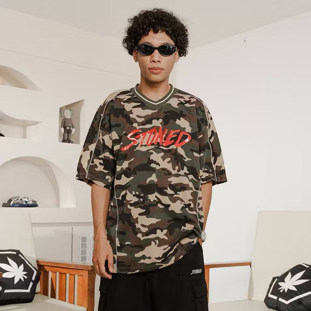 STONED BLESSED25: MILITARY JERSEY