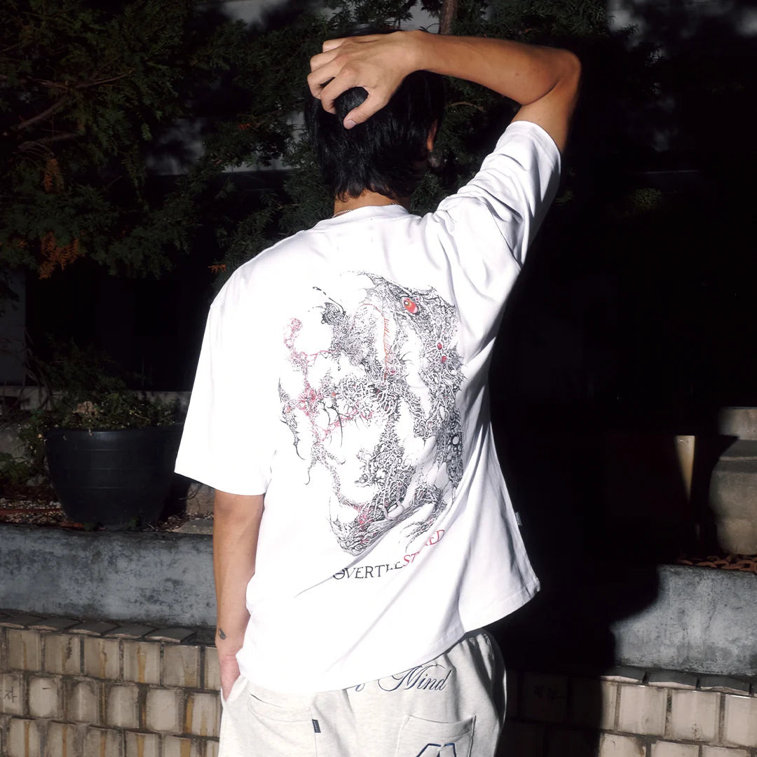 Stoned x OTP : Devil Tee White