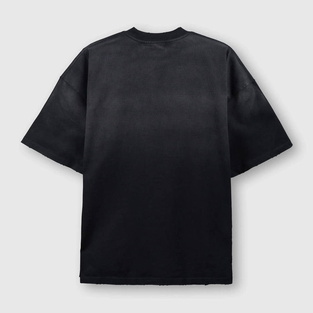 WHOCARES DOUBT PATCH TEE BLACK