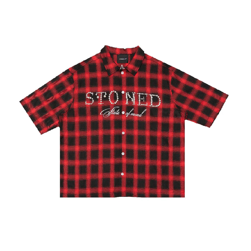 STONED&CO 26 : PEARL FLANNEL RED