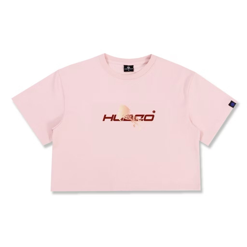 HUBCO FORTUNE STALLION CROP TOP PINK