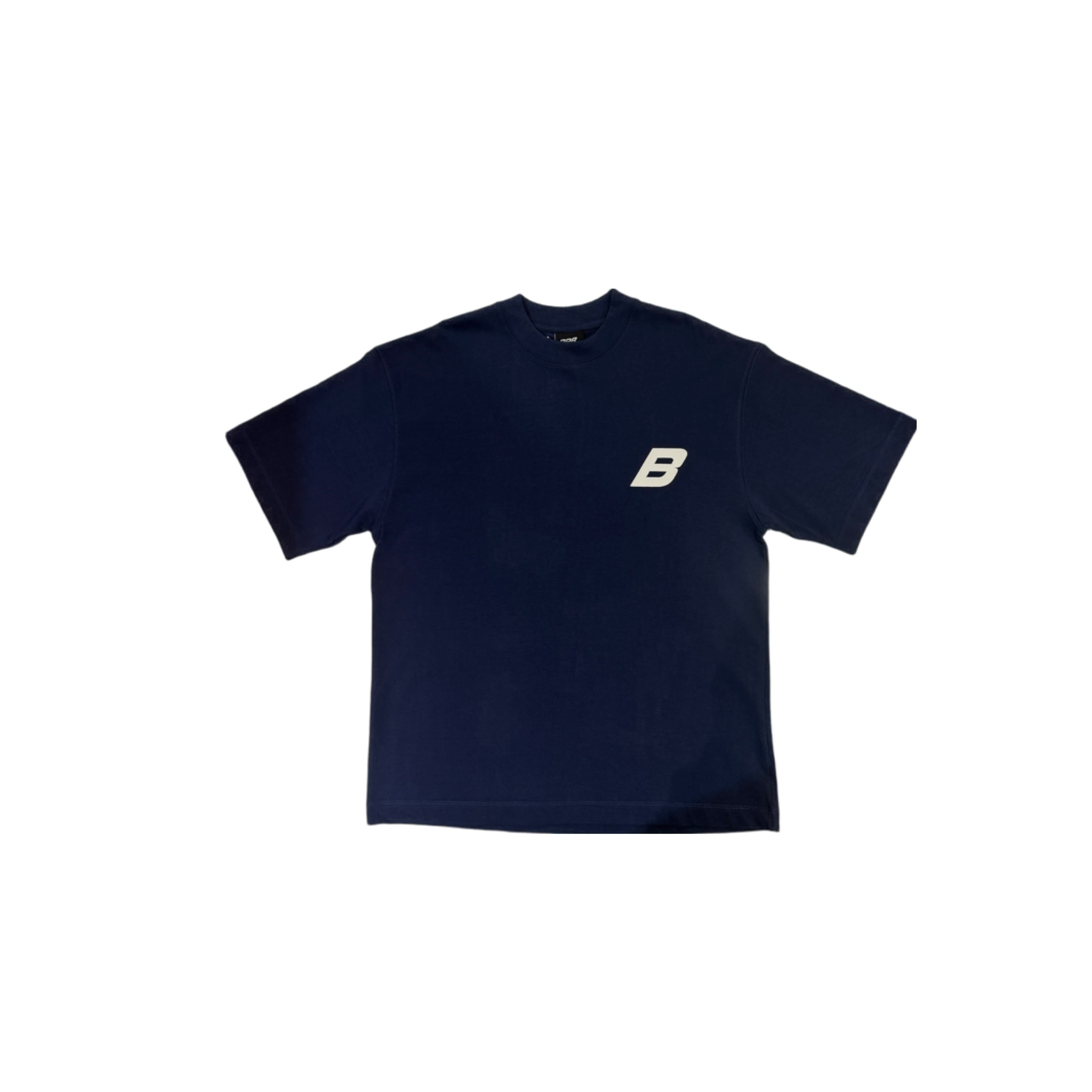 BRB ESSENTIAL BASIC TEE NAVY BLUE