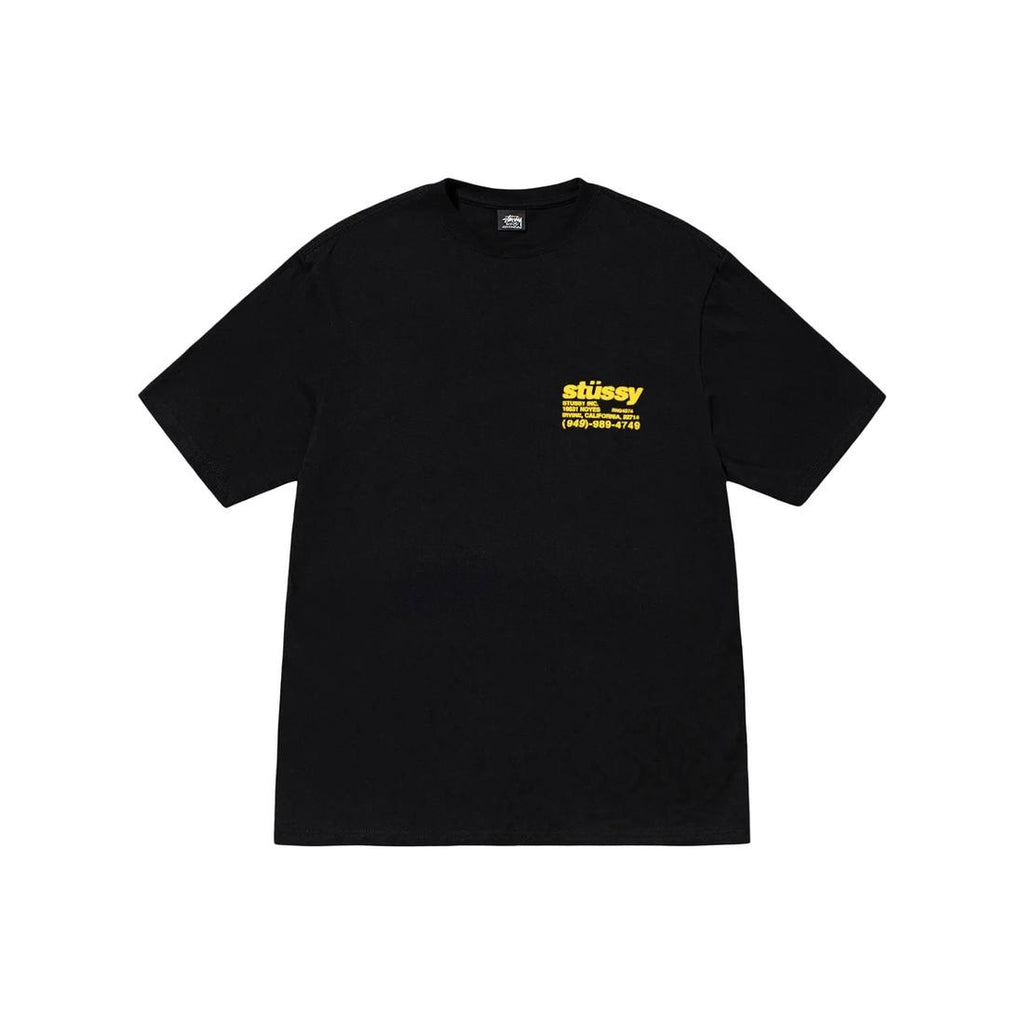 Stüssy DNA Pigment Dyed Tee Black