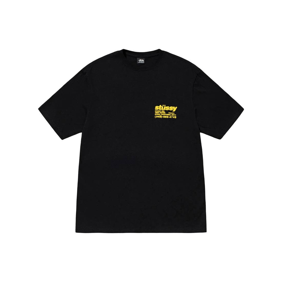 Stüssy DNA Pigment Dyed Tee Black