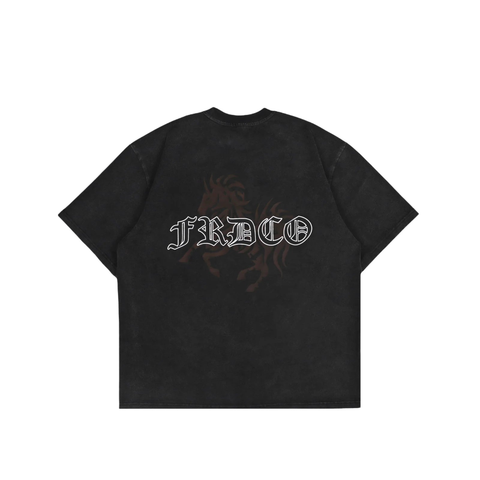 FRDCO EMP WASHED TEE BLACK