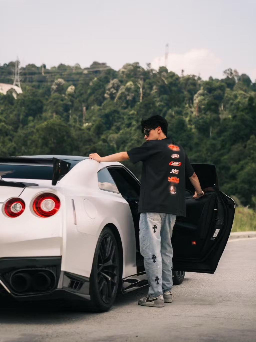 LUXLI Motorsport Oversized T-shirt