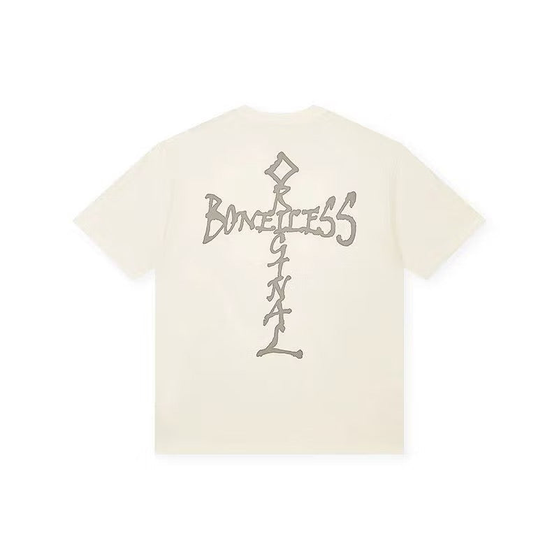 BONELESS ORIGINAL CROSS CREAM TEE