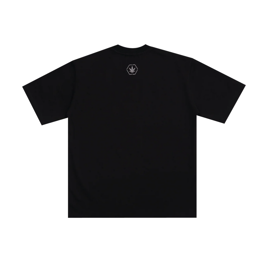 STONED&CO ATC : CONSPIRACY RHINESTONE TEE BLACK