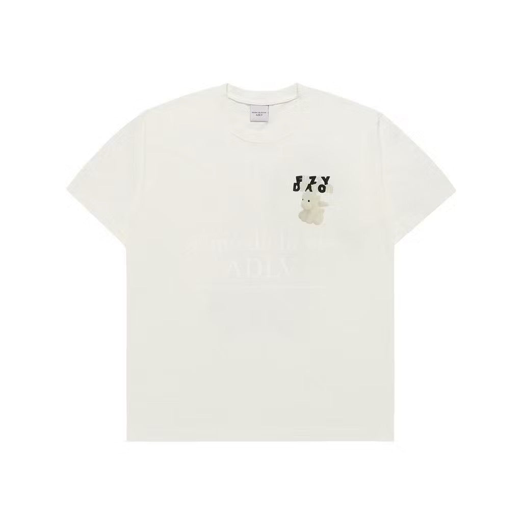 ADLV FUZZY DRAGON WHITE TEE