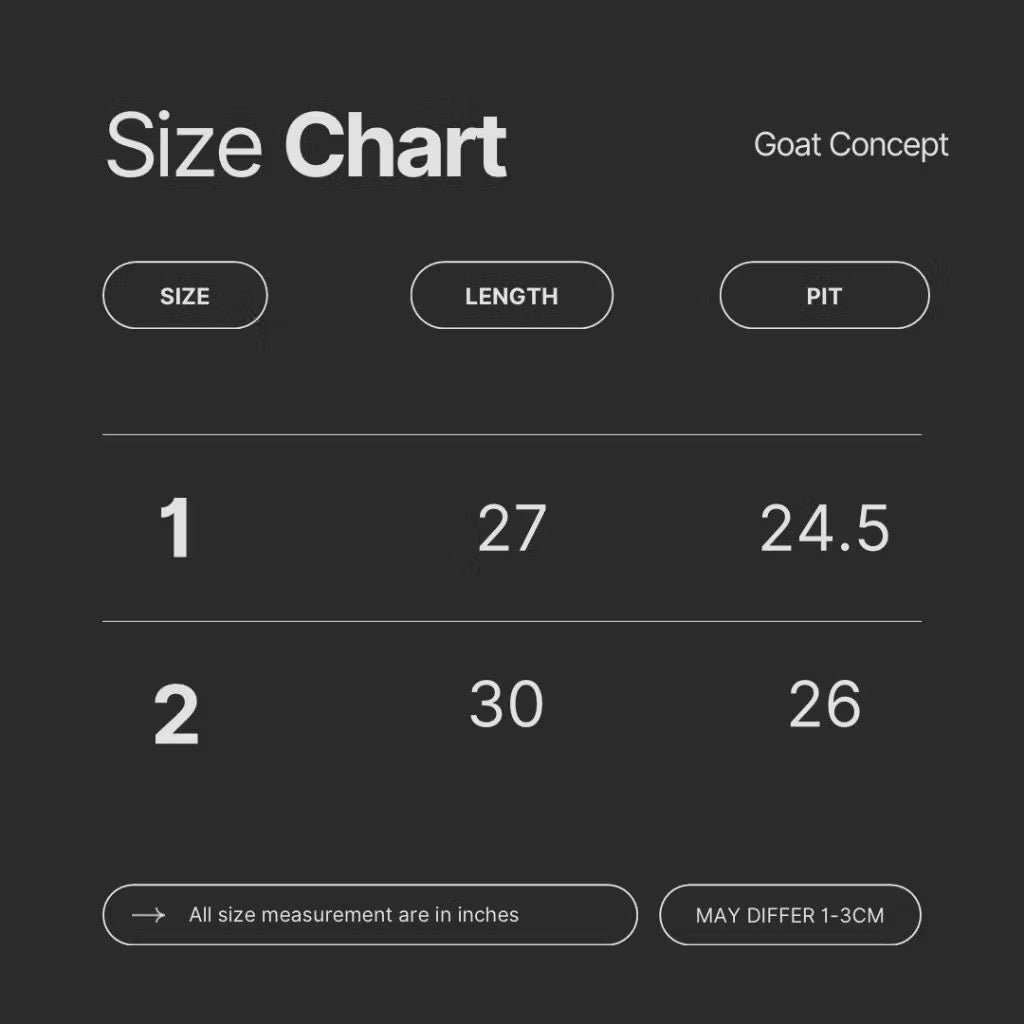 GOAT ECHO REPEAT HOODIE BLACK