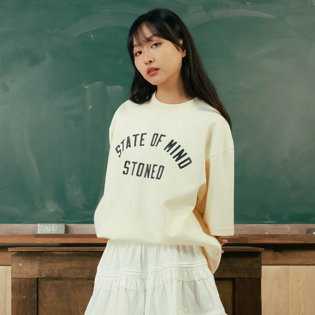 Stoned & Co Originals V2 Cream Yellow Tee